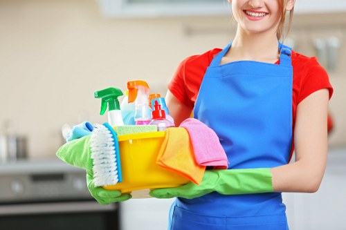 Illustration of ethical cleaning compliance and human rights commitment