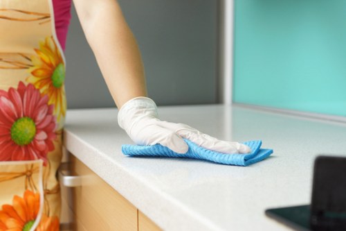 Professional Sutton cleaners handling delicate garment care