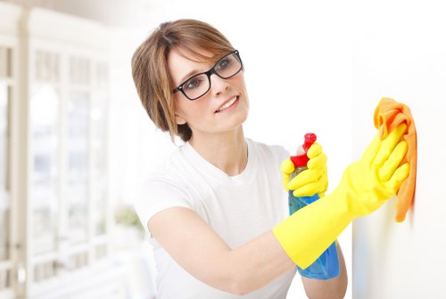 Illustration of screen-reader-friendly website content for Sutton Cleaners