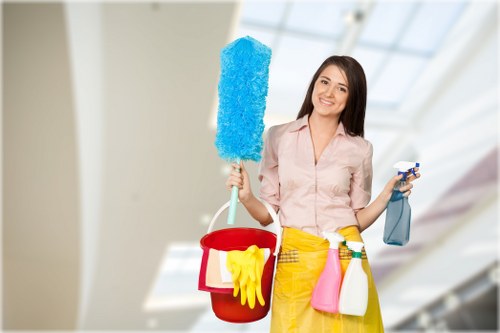Restoring a stained building facade with local cleaning services in Sutton