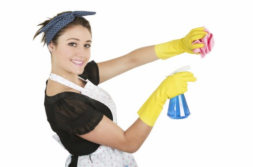 Team member reading a health and safety policy document
