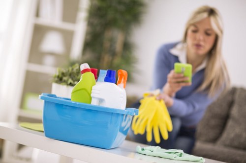 Professional cleaning of upholstered chairs in Sutton