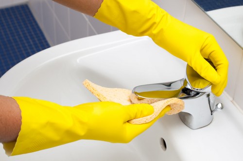 Cleaning of reception desks, meeting rooms, and office floors in Sutton